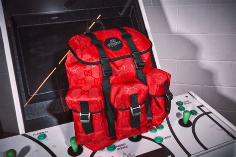 gucci 100 thieves|Gucci backpack.